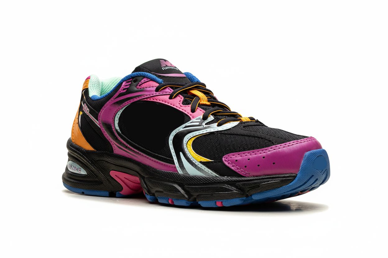 530 Black Multi-Color