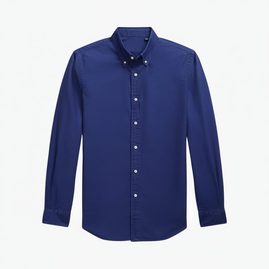 Slim Fit Garment-Dyed Oxford Shirt