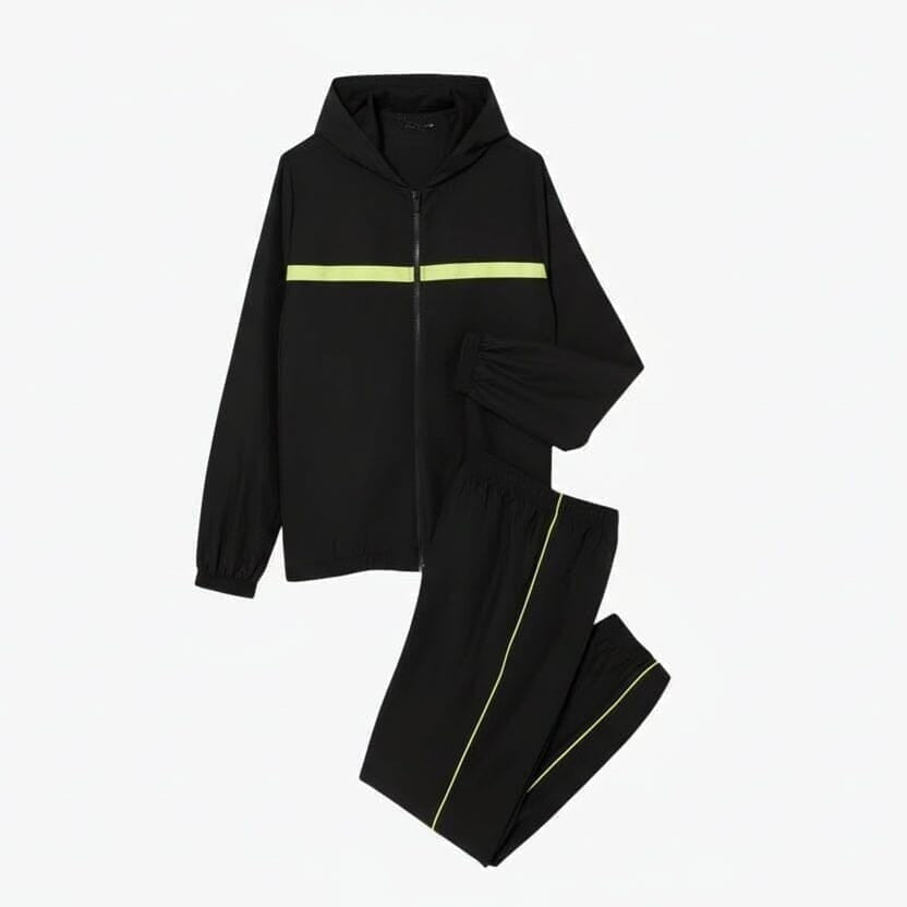 Logo Stripe Tennis Tracksuit